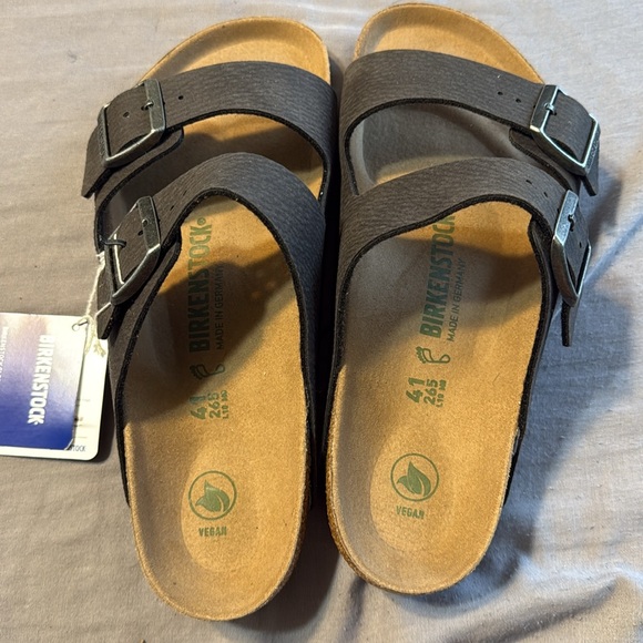 Vegan Birkenstock Sz women’s 10 men’s 8 - Picture 2 of 4